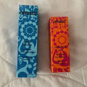 Amika Hair Treatment and Styling Oil Set